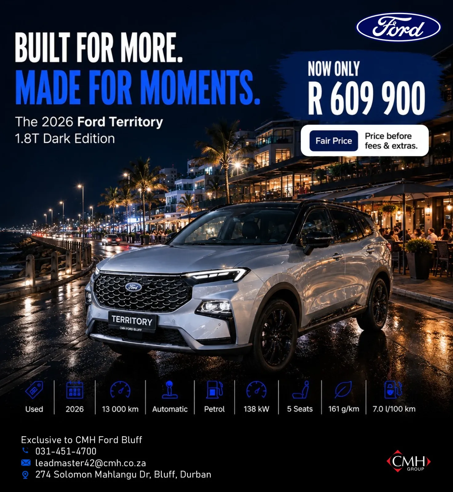 2026 Ford Territory 1.8T Dark Edition