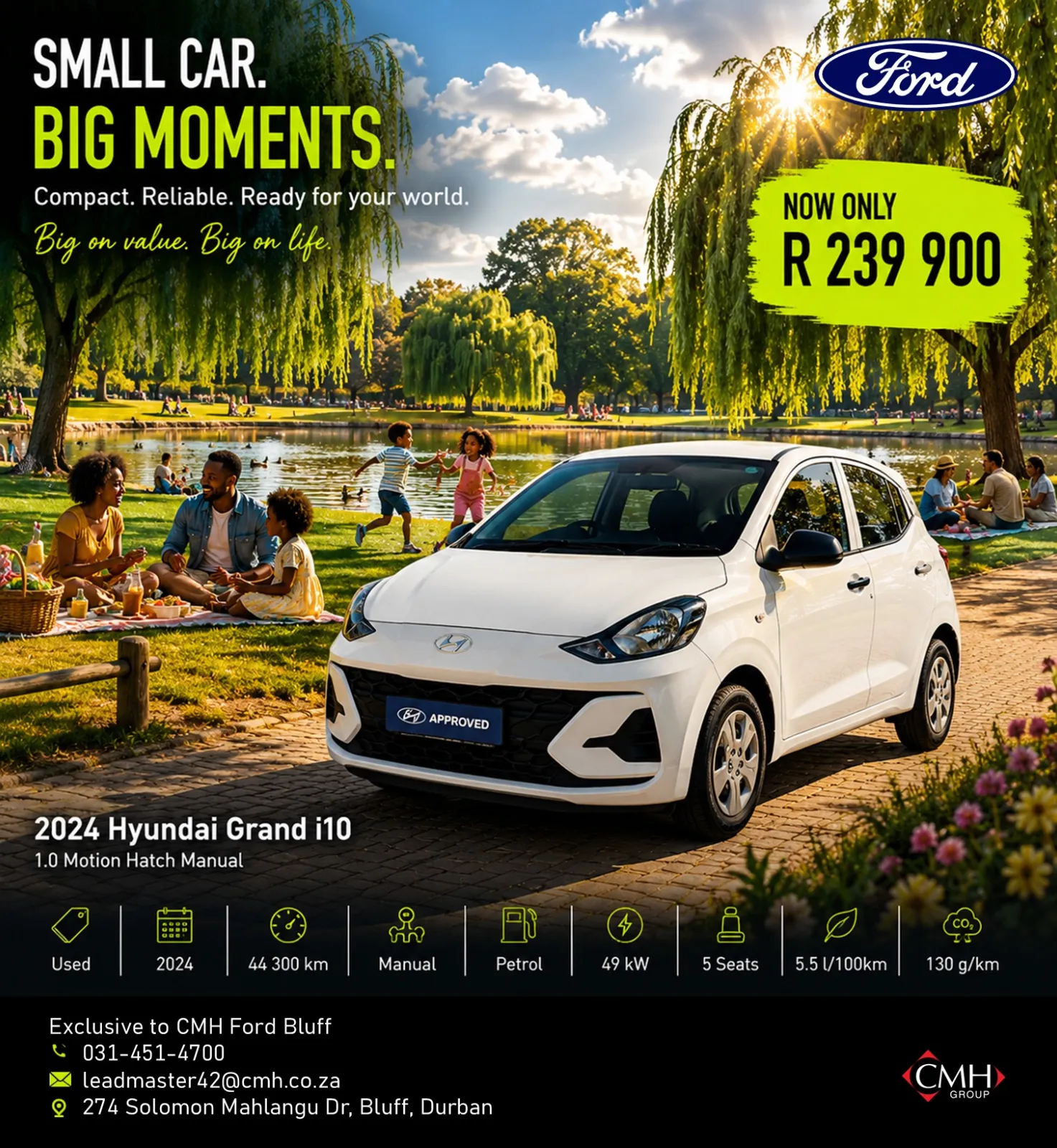 2024 Hyundai Grand i10 1.0 Motion Hatch Manual