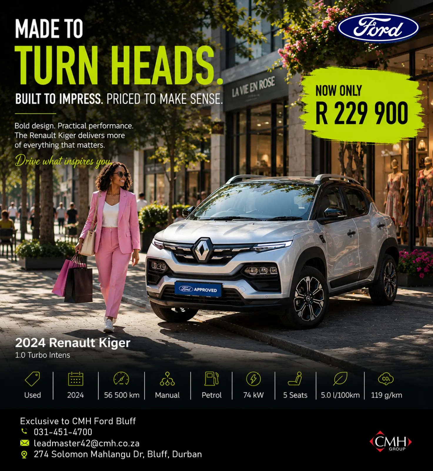 2024 Renault Kiger 1.0 Turbo Intens