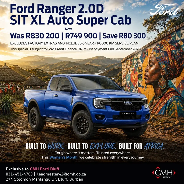 Ford Ranger 2.0D SiT XL Auto Super Cab