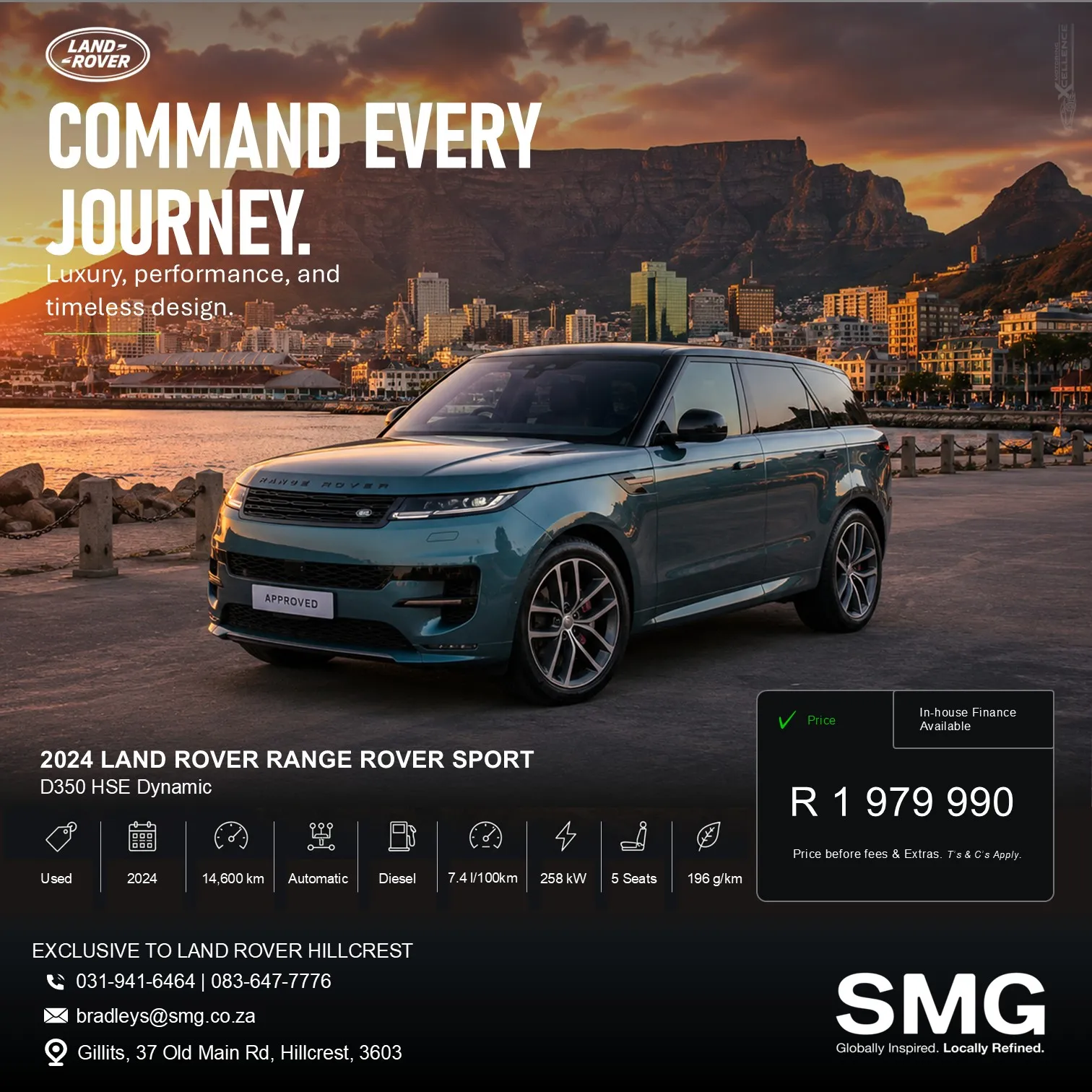 Luxury SUV sales promotion