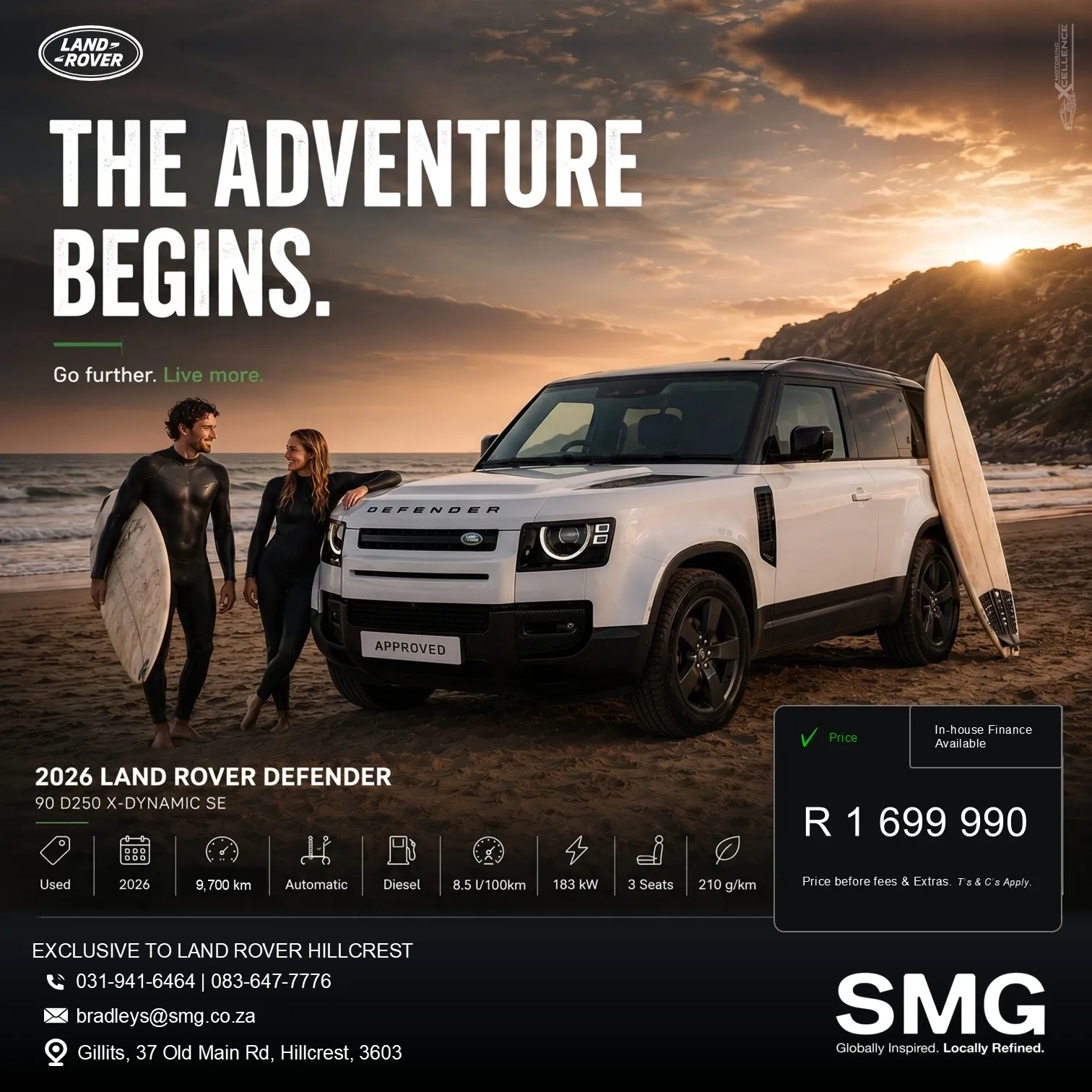 Beach SUV promotion
