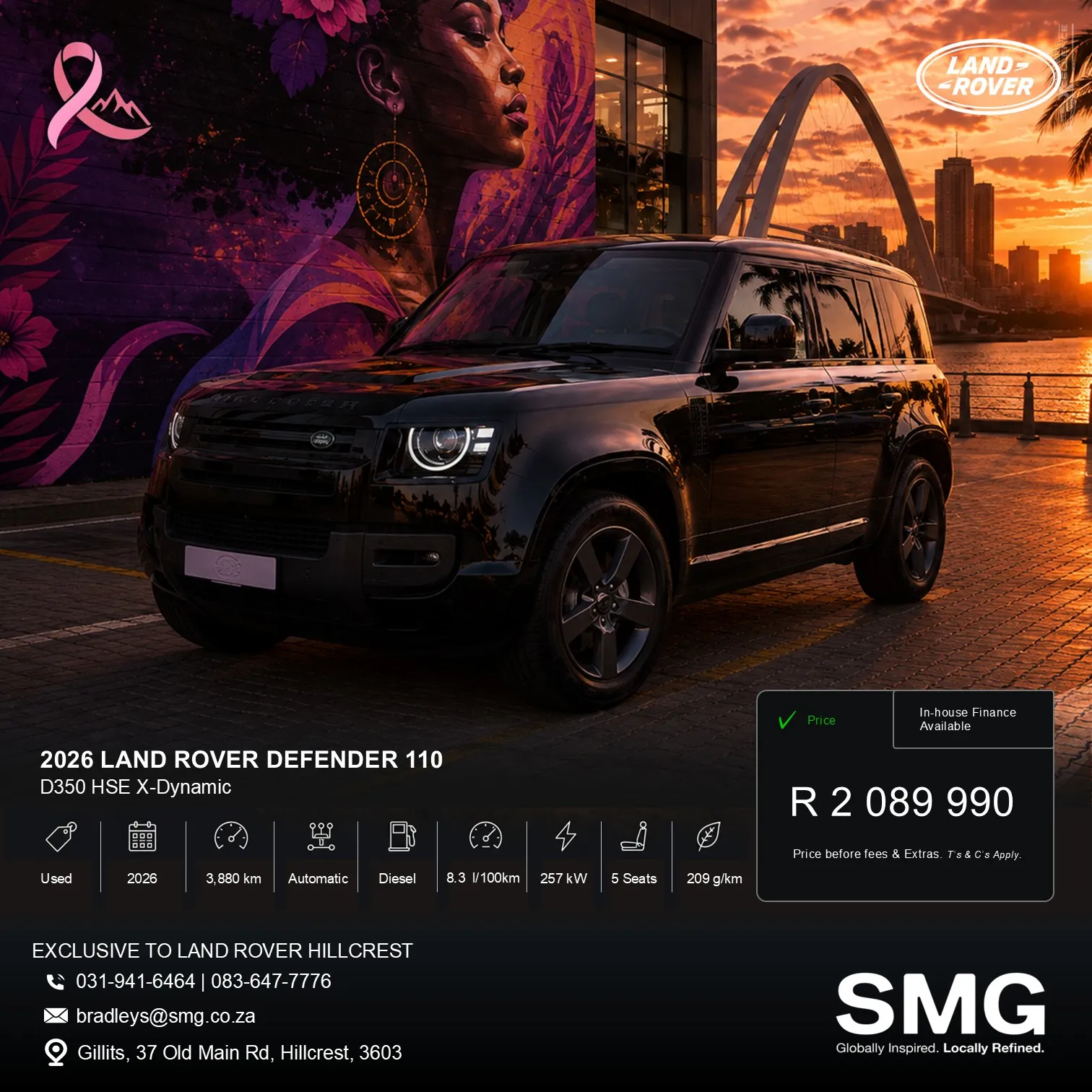2026 Land Rover Defender 110 D350 HSE X-Dynamic