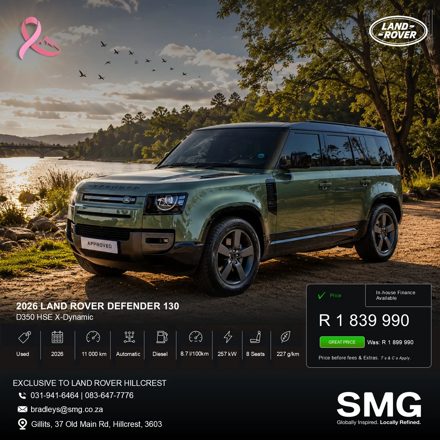 2026 Land Rover Defender 130