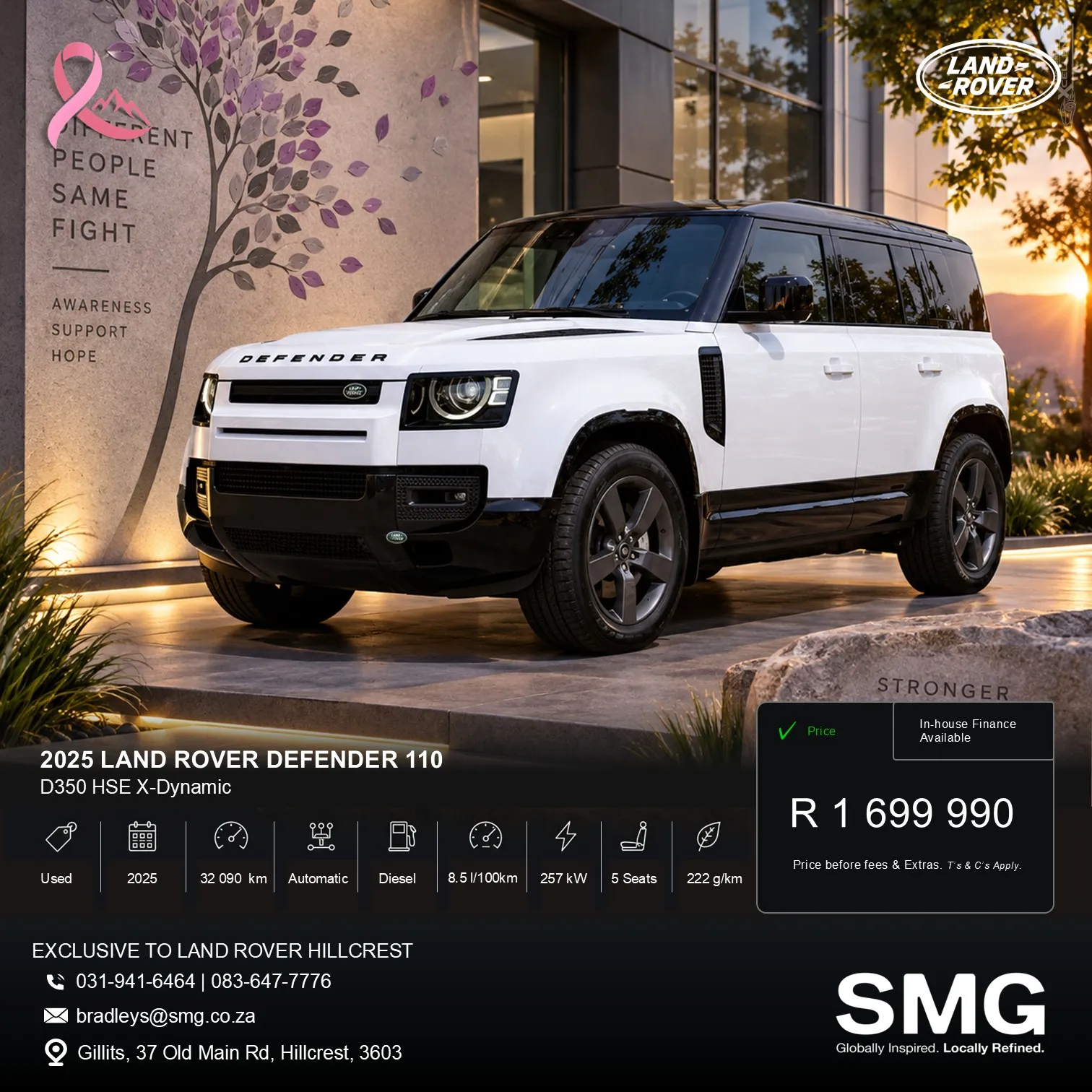 2025 Land Rover Defender 110 D350 HSE X-Dynamic