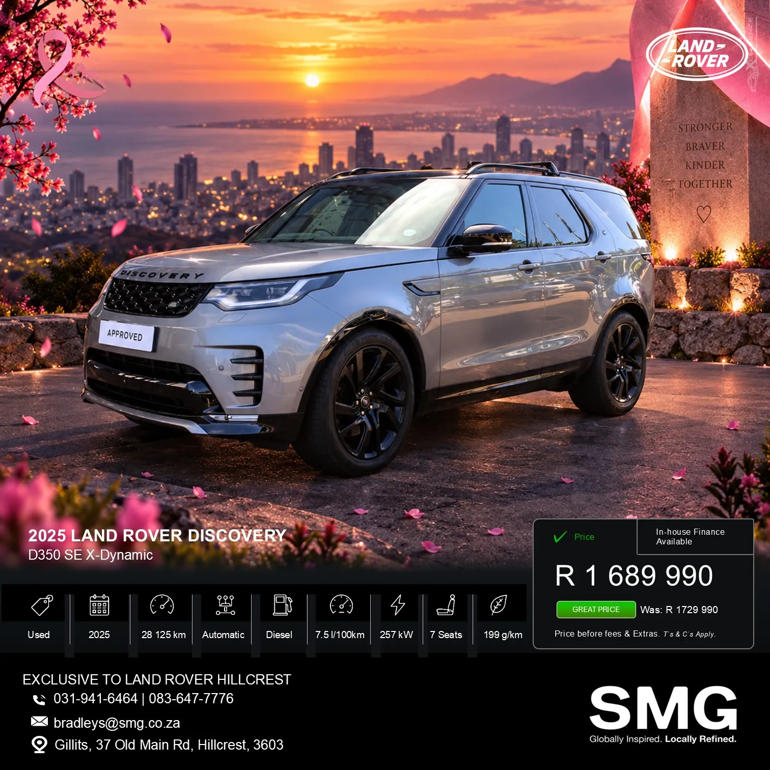 2025 Land Rover Discovery D350 SE X-Dynamic