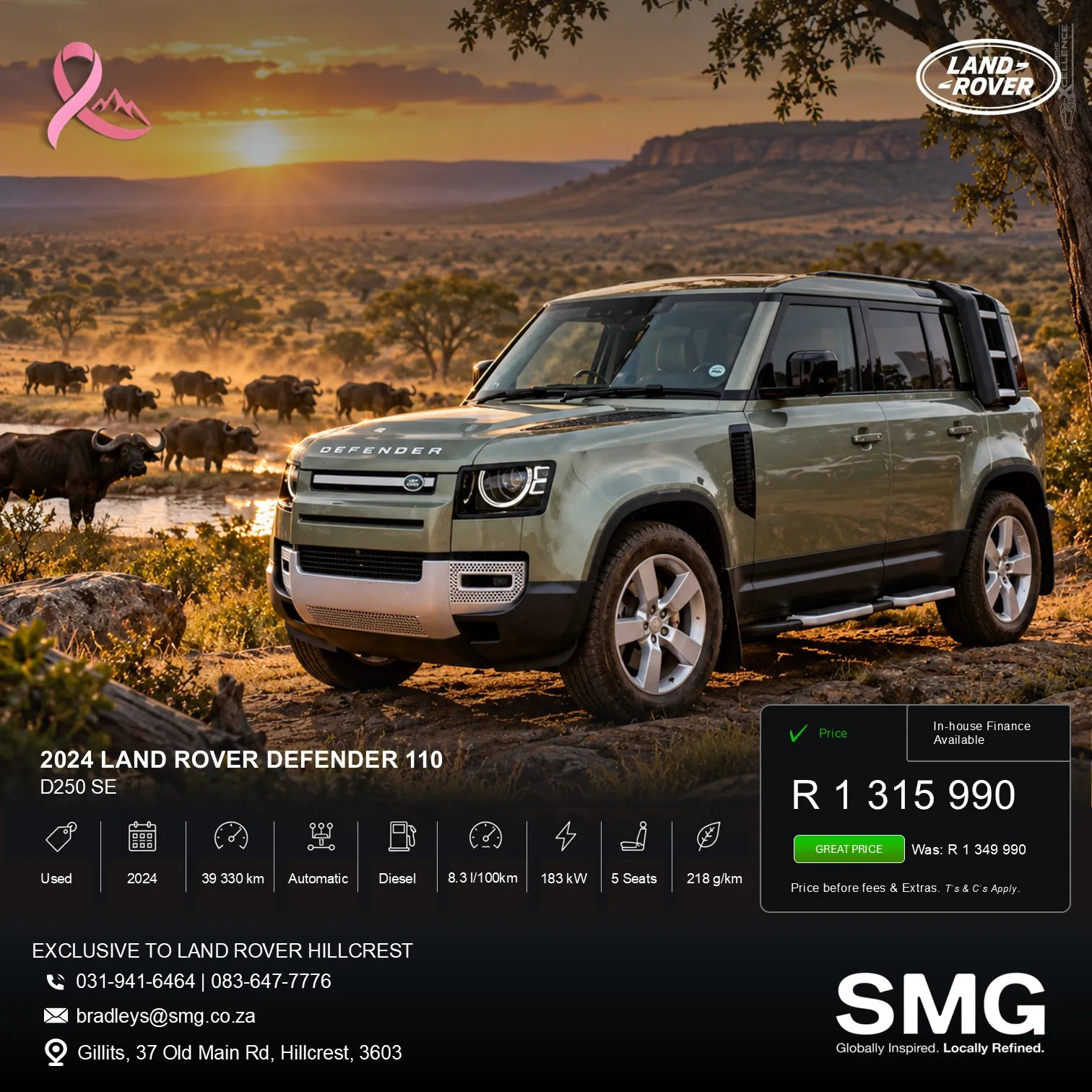 2024 Land Rover Defender 110 D250 SE