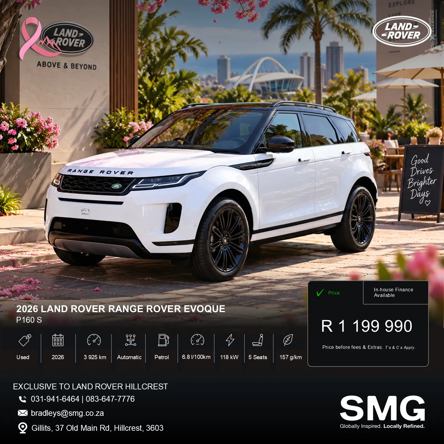 2026 Land Rover Range Rover Evoque P160 S