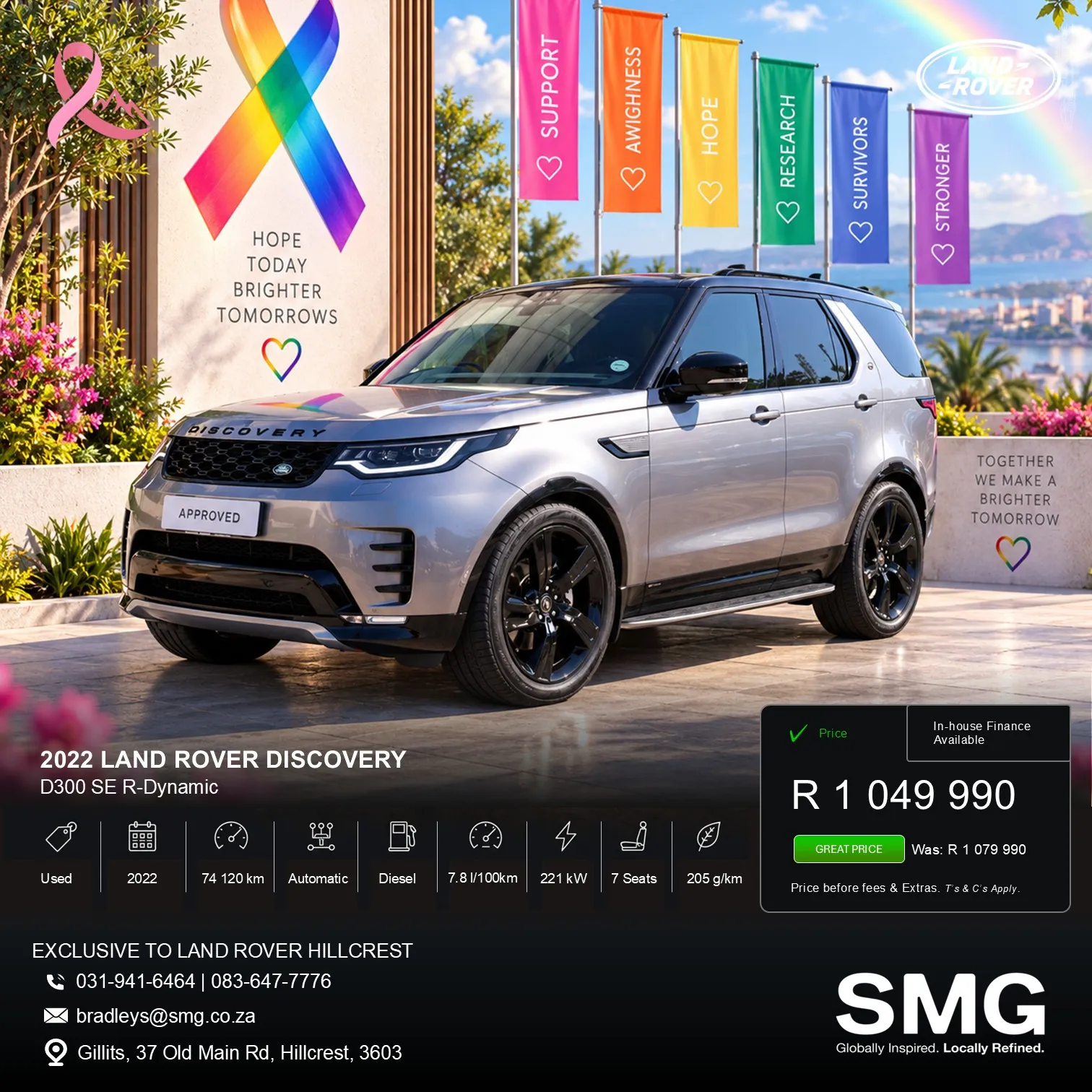 2022 Land Rover Discovery D300 SE R-Dynamic