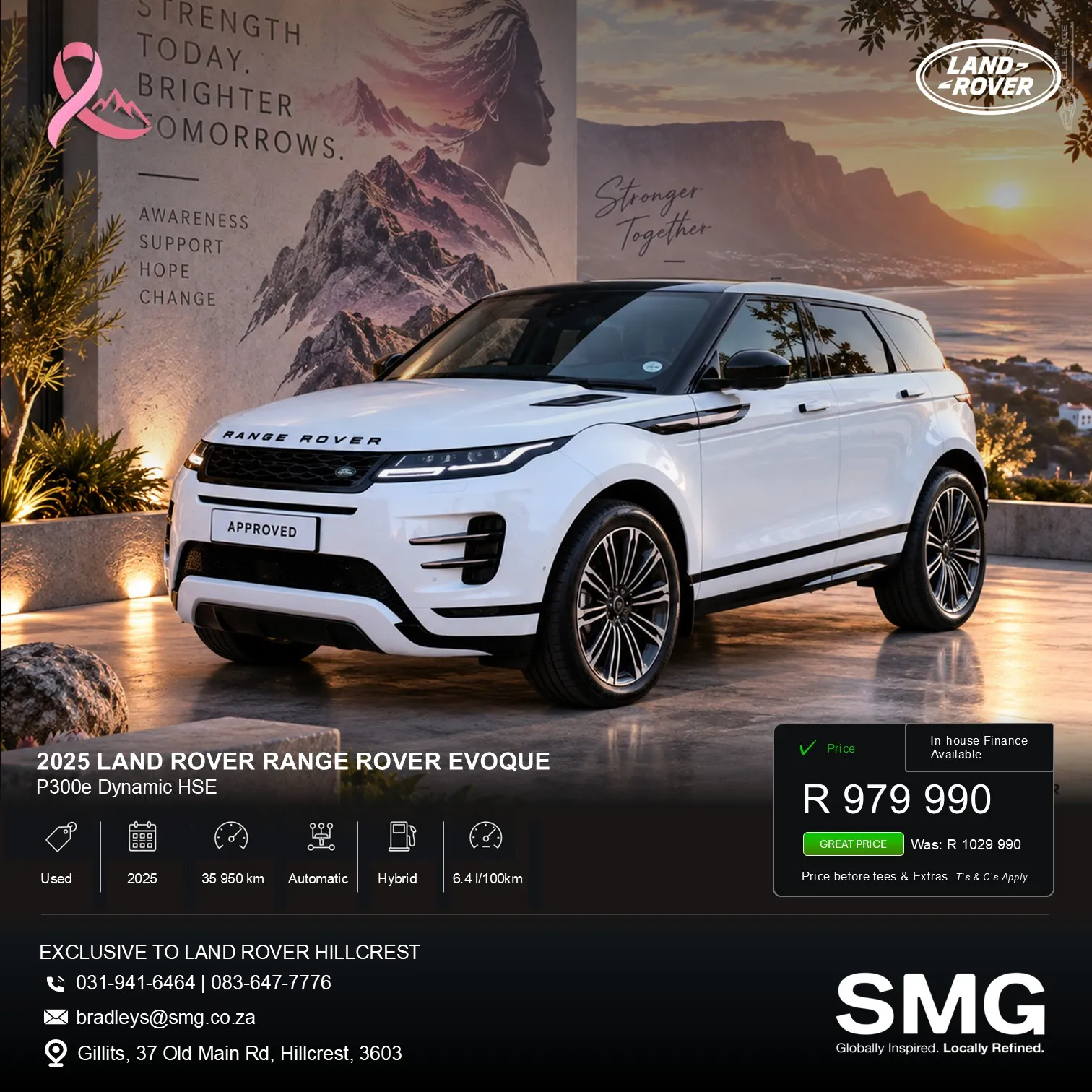 2025 Land Rover Range Rover Evoque P300e Dynamic HSE