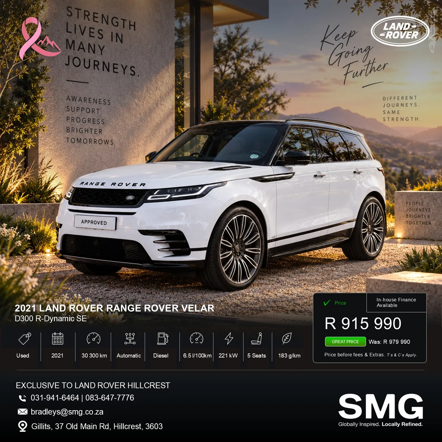2021 Land Rover Range Rover Velar D300 R-Dynamic SE
