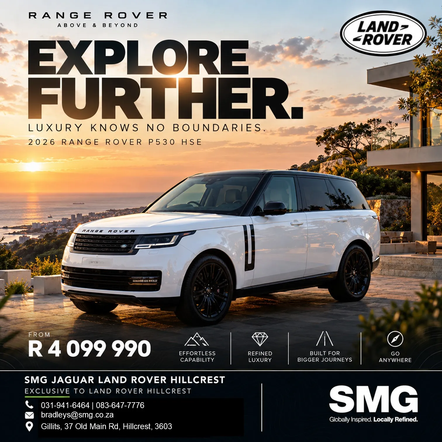 2026 Land Rover Range Rover P530 HSE