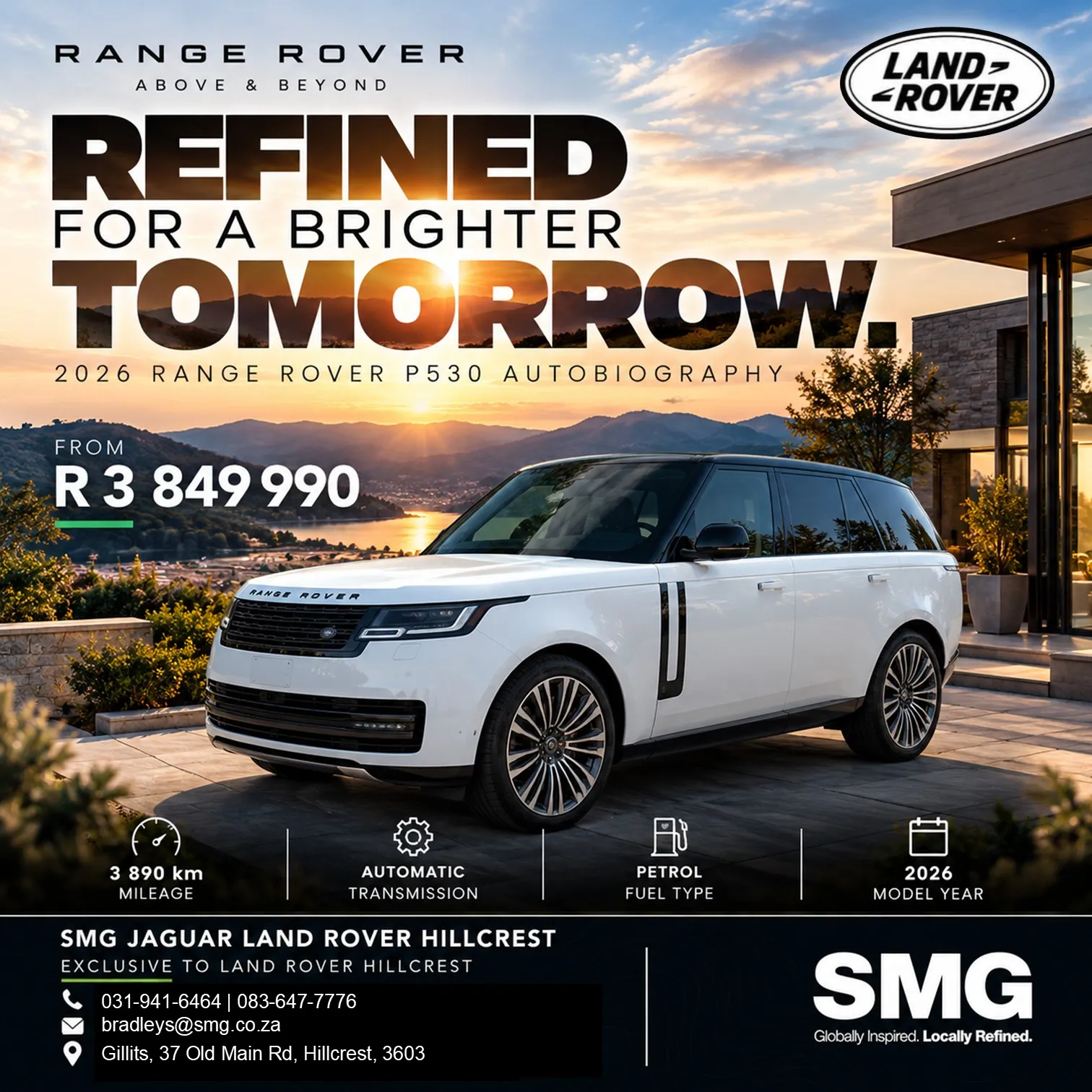 2026 Range Rover P530 Autobiography