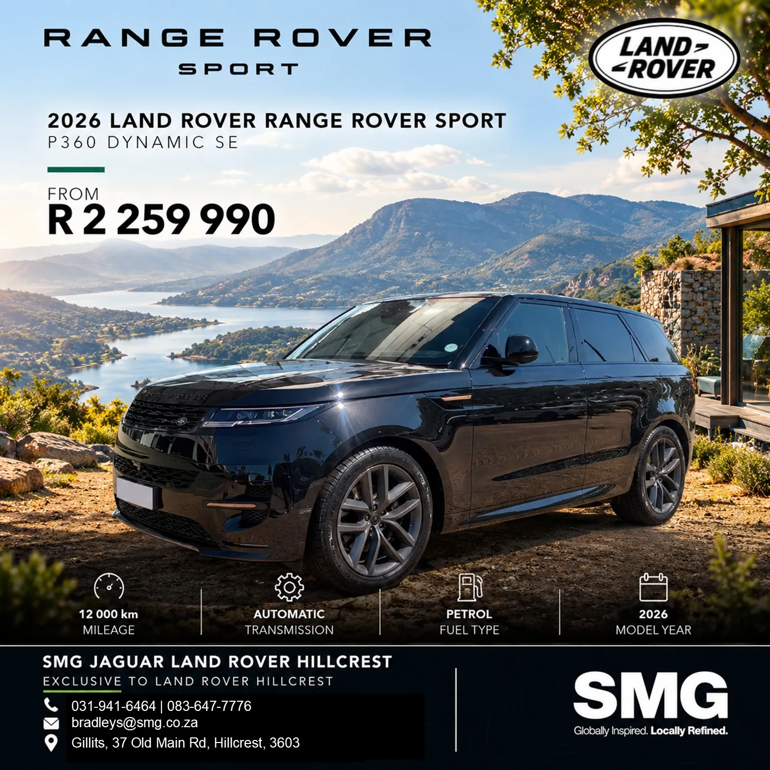 Land Rover Range Rover Sport P360 Dynamic SE