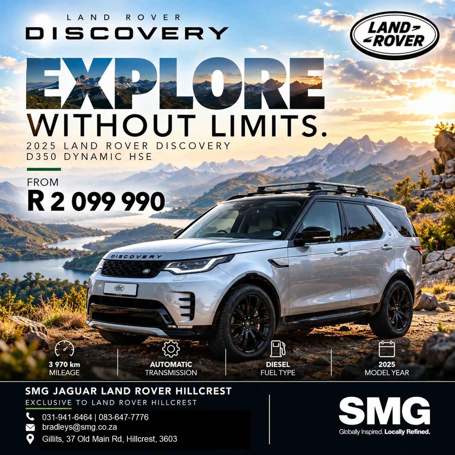 2025 Land Rover Discovery D350 Dynamic HSE
