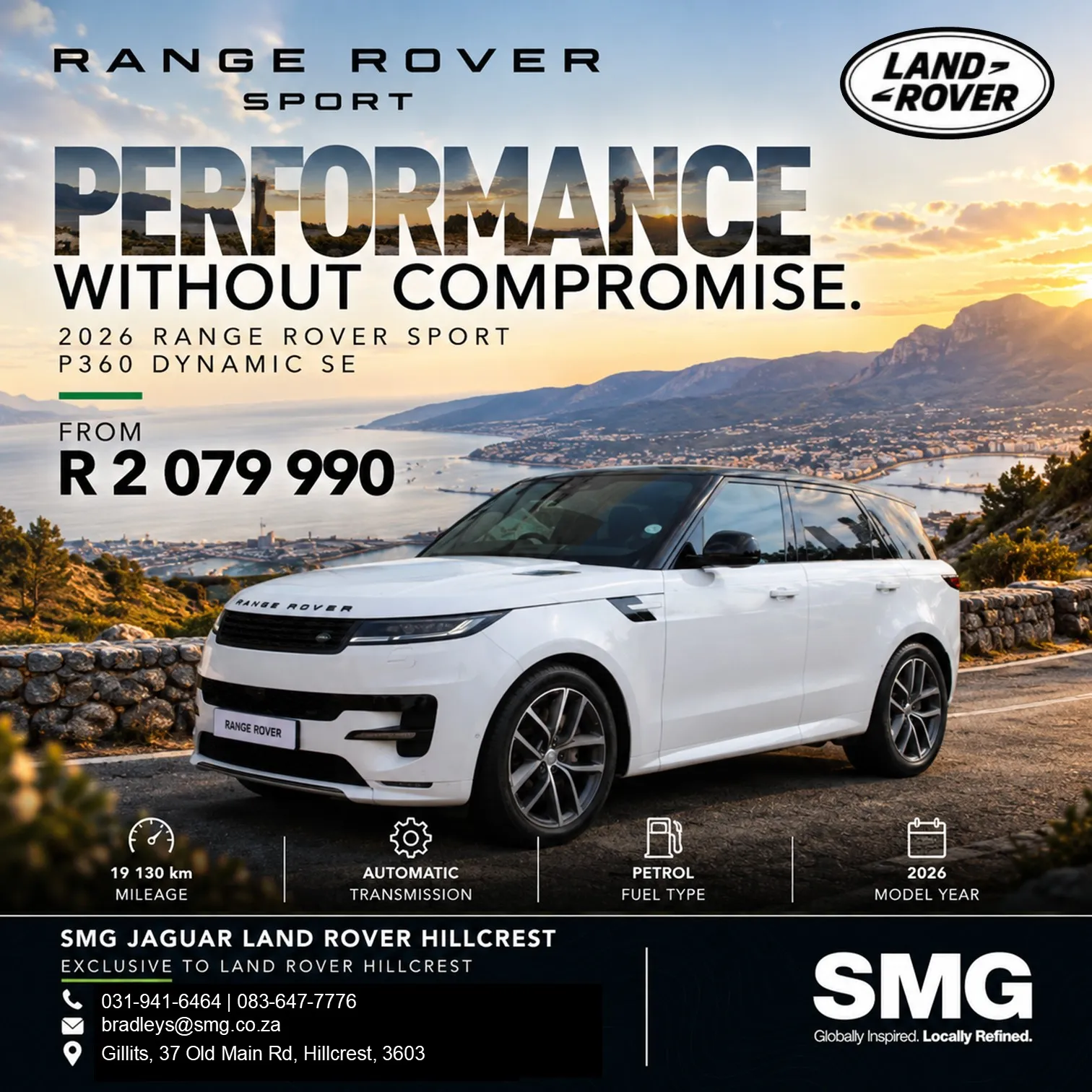 2026 Range Rover Sport P360 Dynamic SE