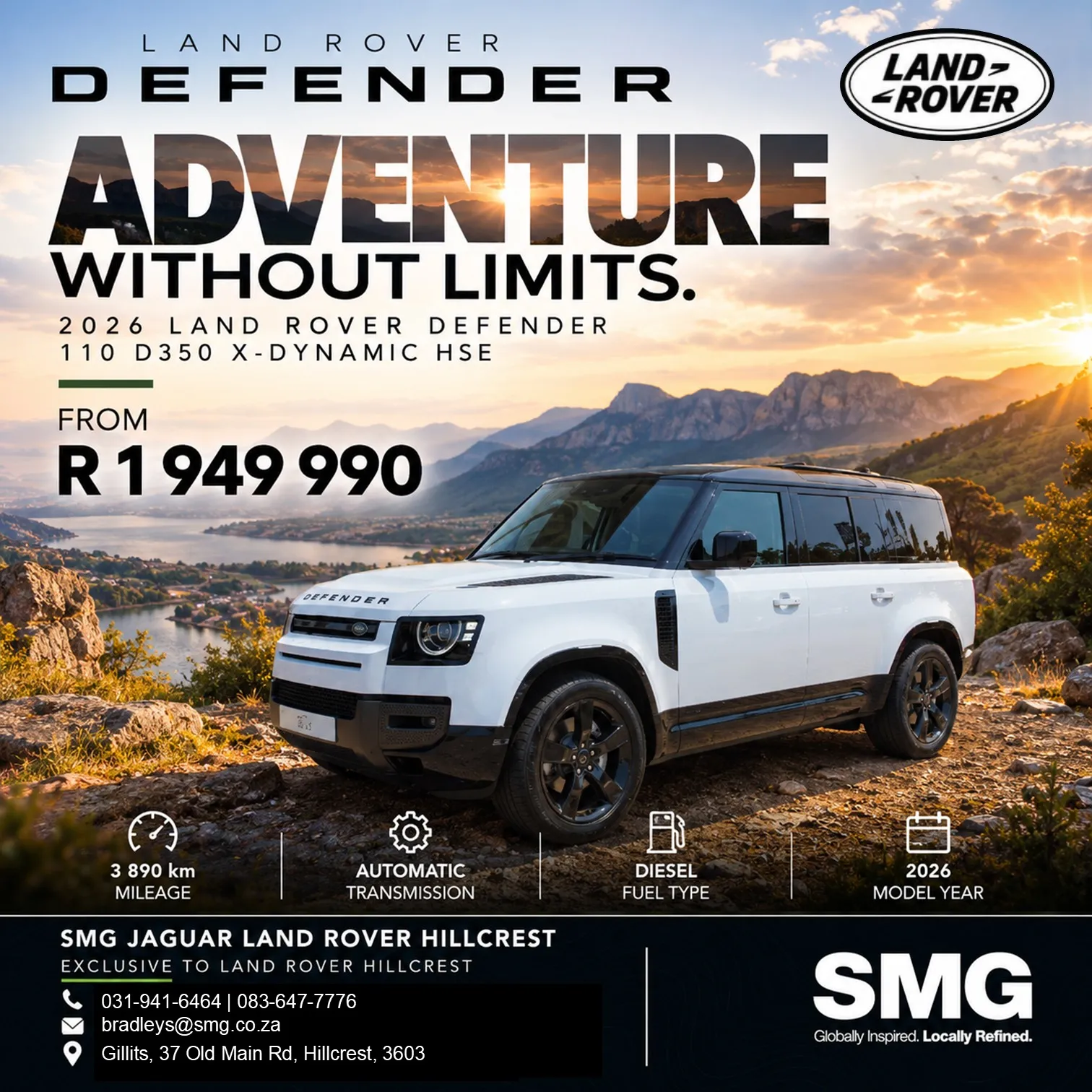 Land Rover Defender 110 D350 X-Dynamic HSE