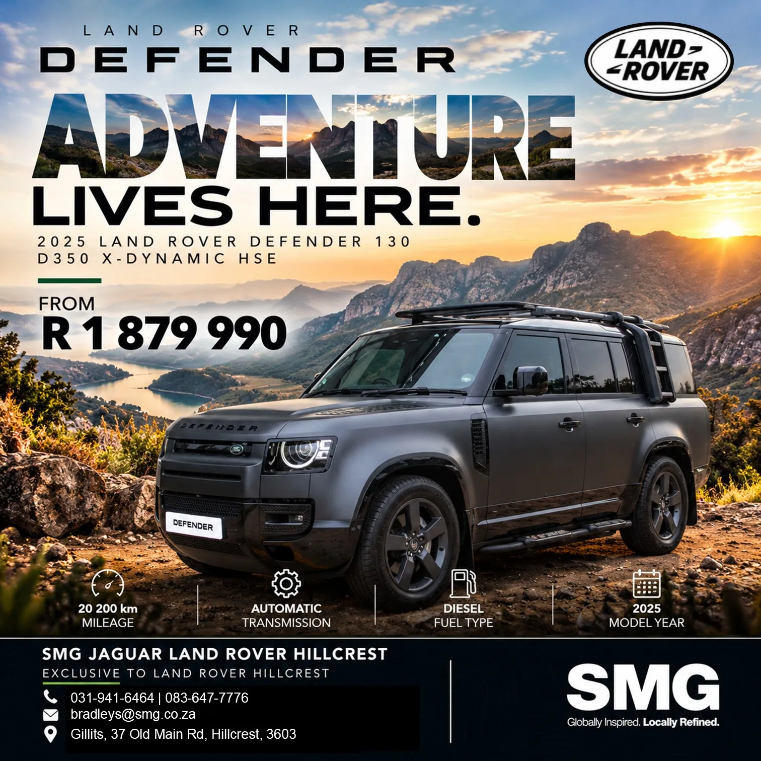 Land Rover Defender 130 D350 X-Dynamic HSE