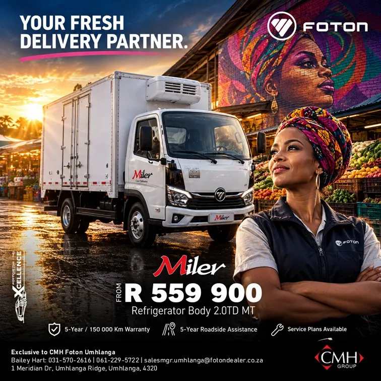 Foton Miler Refrigerator Body 2.0TD MT