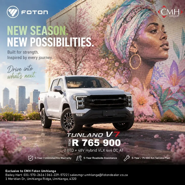 CMH Foton Umhlanga header