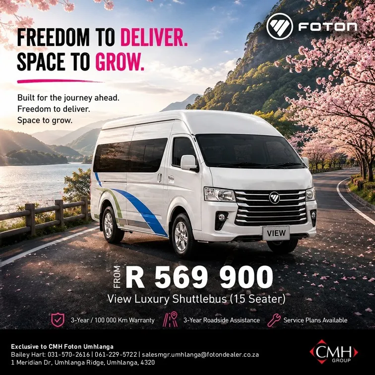 Foton View Luxury Shuttlebus