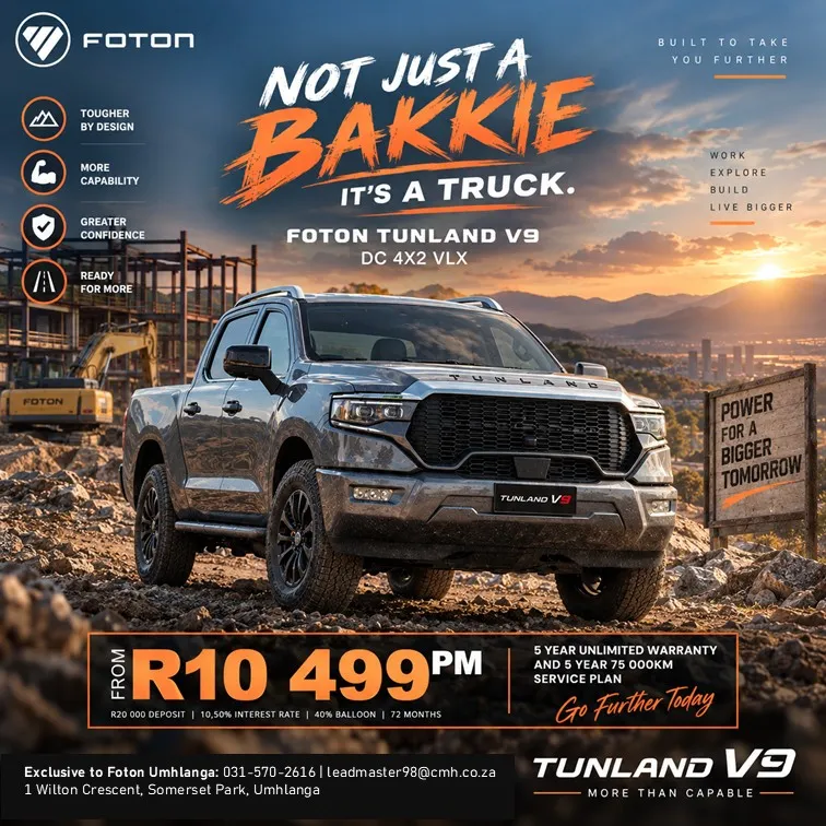 Foton Tunland V9 DC 4x2 VLX
