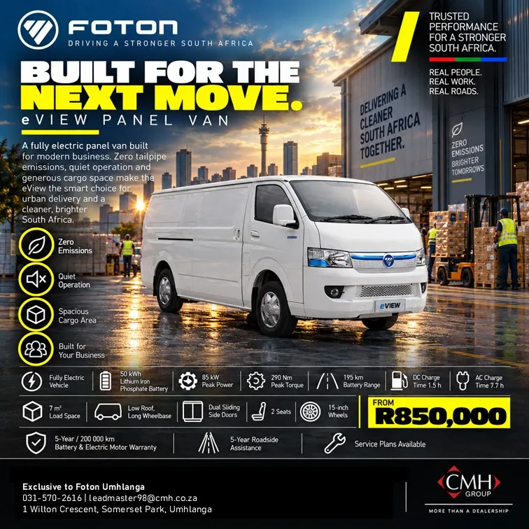 Foton eView Panel Van
