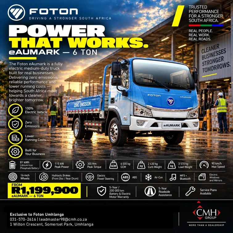 Foton eAumark 6 Ton