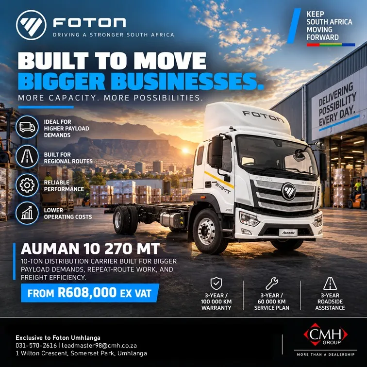 Foton Auman 10 270 MT
