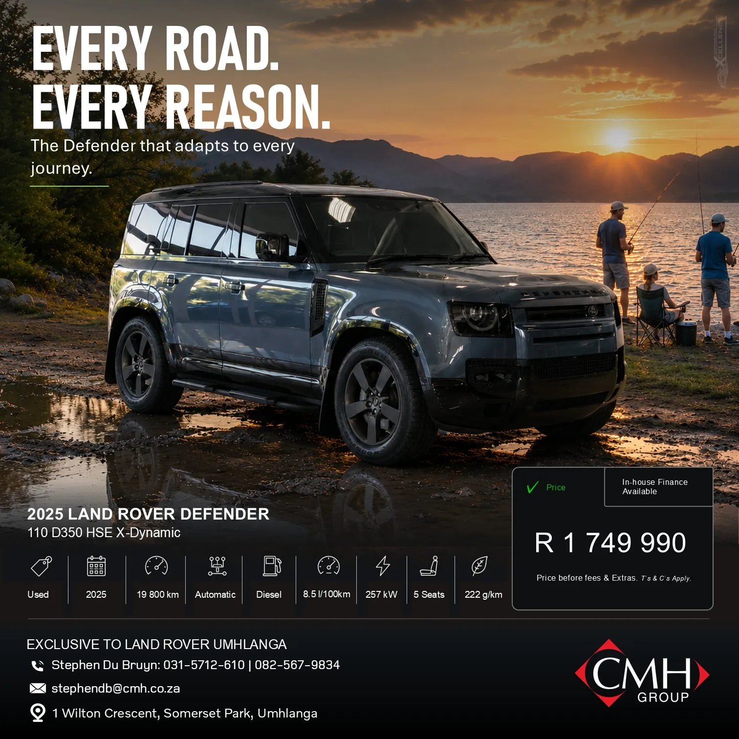 2025 Land Rover Defender 110 D350 HSE X-Dynamic
