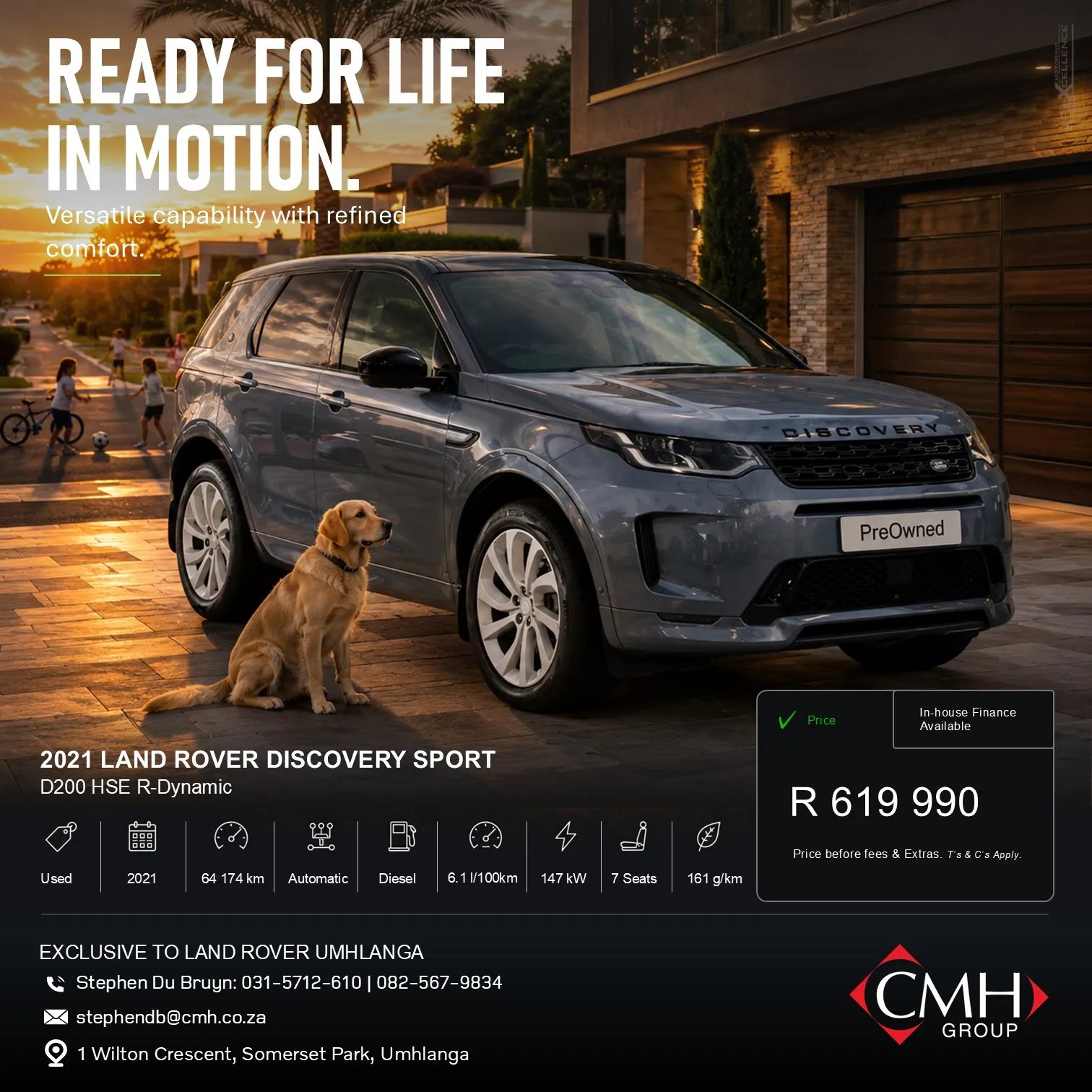 Pre-owned SUV promotion