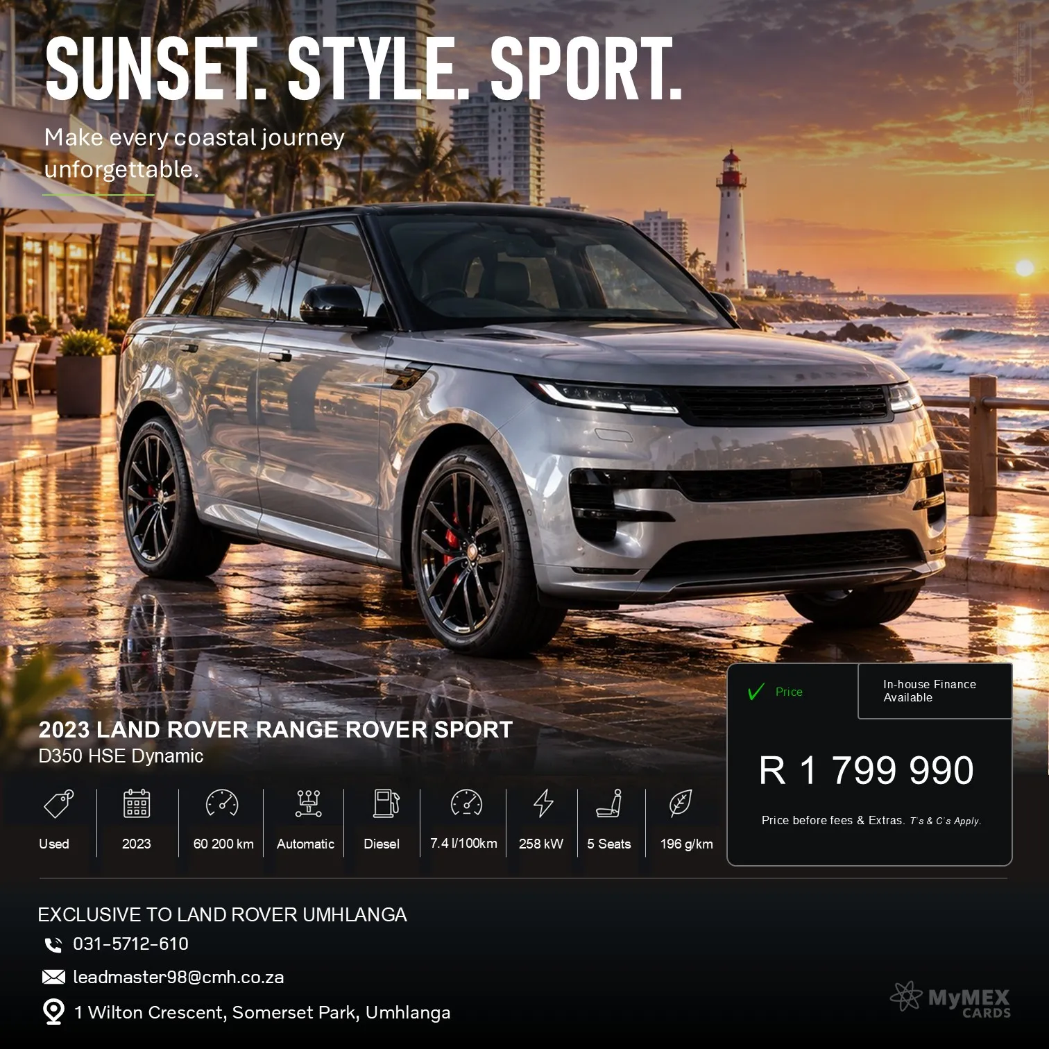 2023 Land Rover Range Rover Sport D350 HSE Dynamic