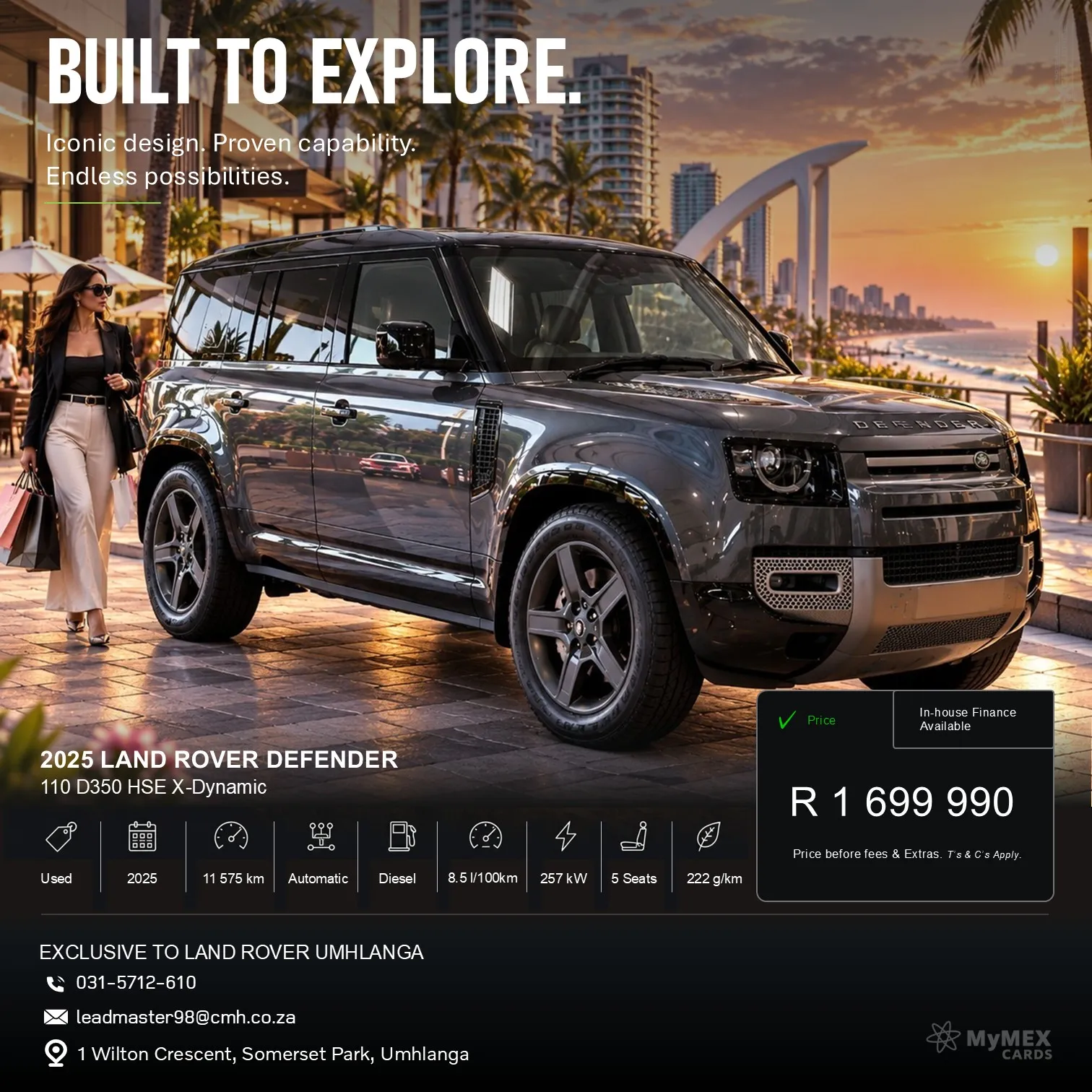 2025 Land Rover Defender 110 D350 HSE X-Dynamic