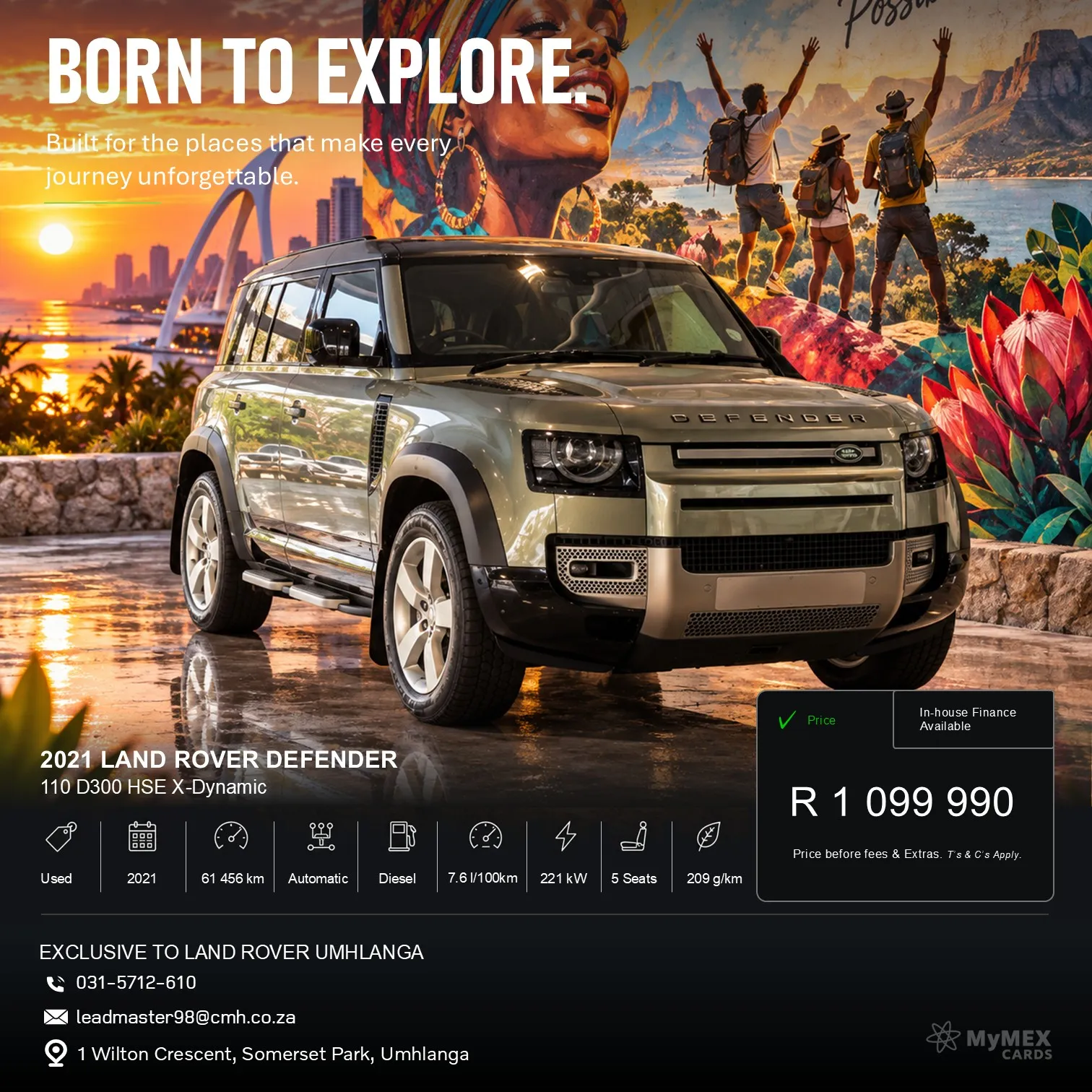 Land Rover Defender 110 D300 HSE X-Dynamic
