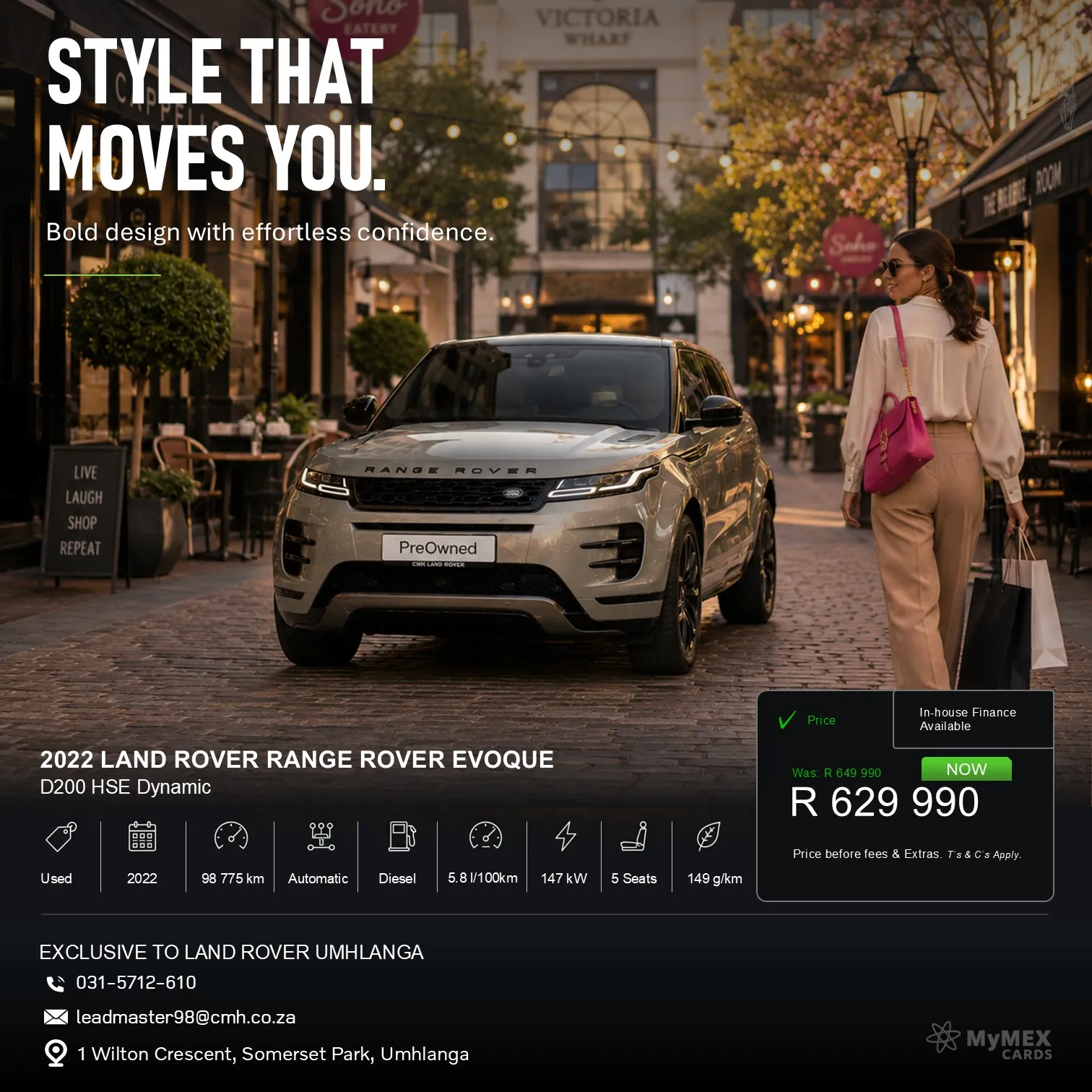 Land Rover Range Rover Evoque D200 HSE Dynamic