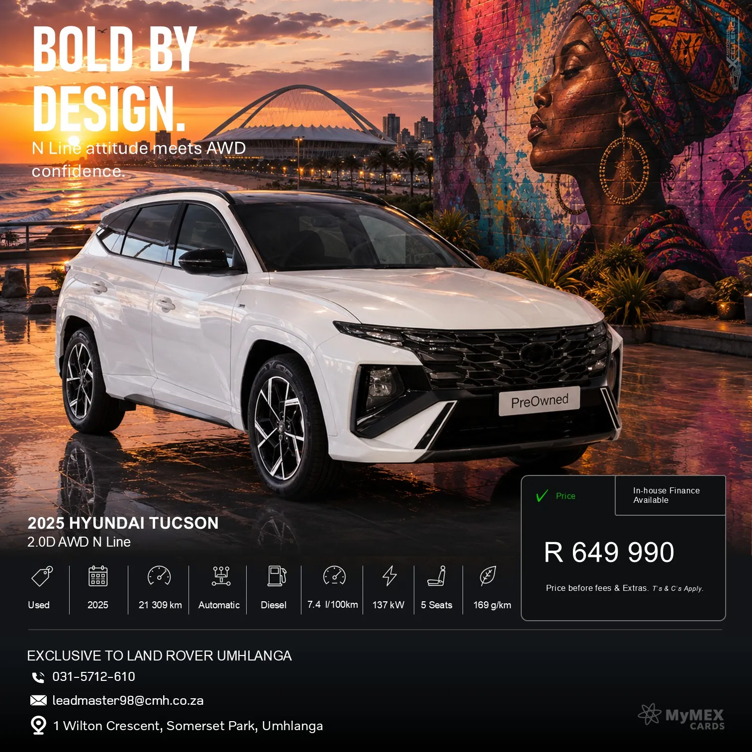 2025 Hyundai Tucson 2.0D AWD N Line