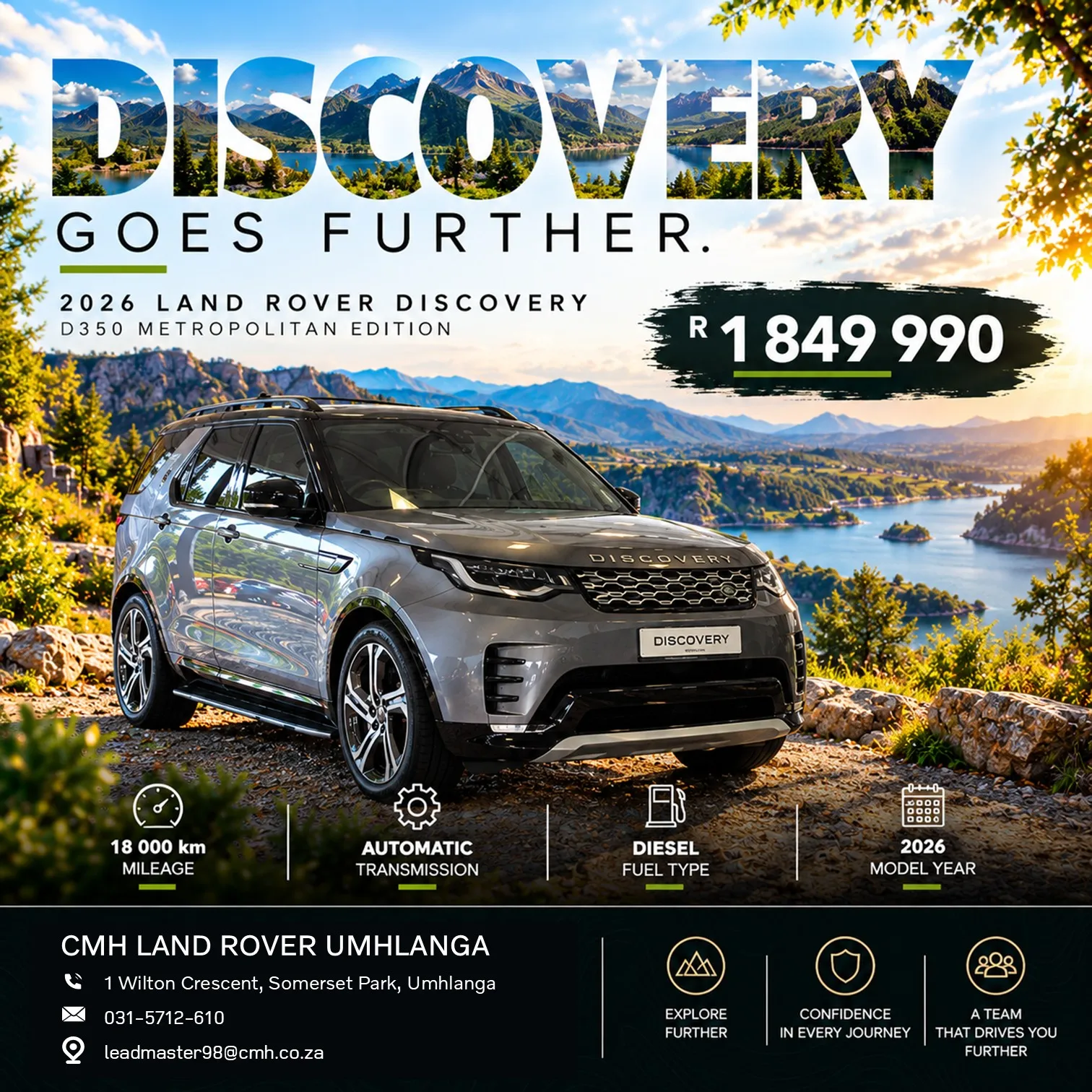 2026 Land Rover Discovery D350 Metropolitan Edition