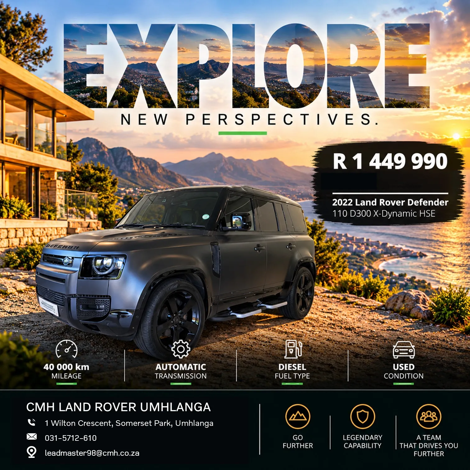 2022 Land Rover Defender 110 D300 X-Dynamic HSE