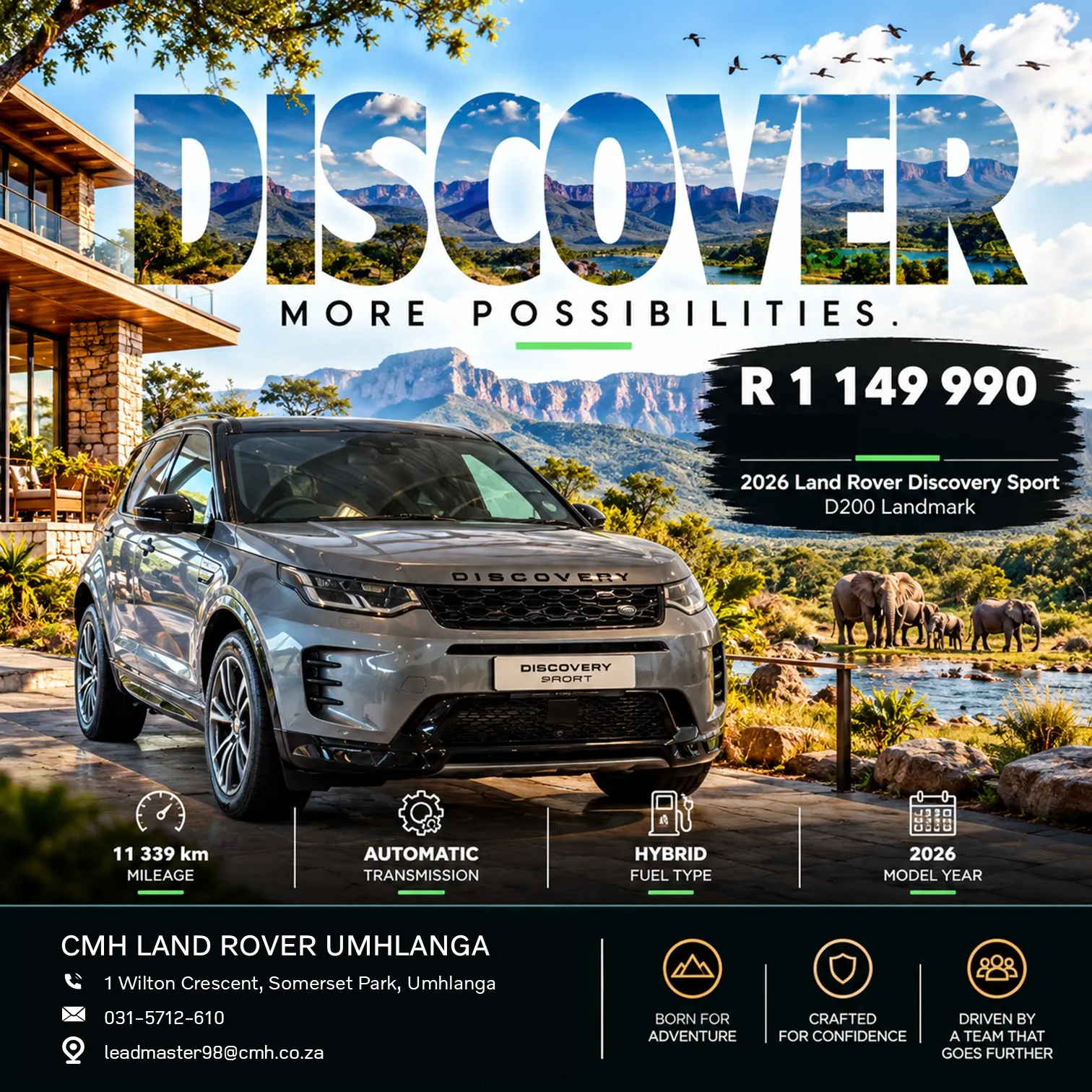 2026 Land Rover Discovery Sport D200 Landmark
