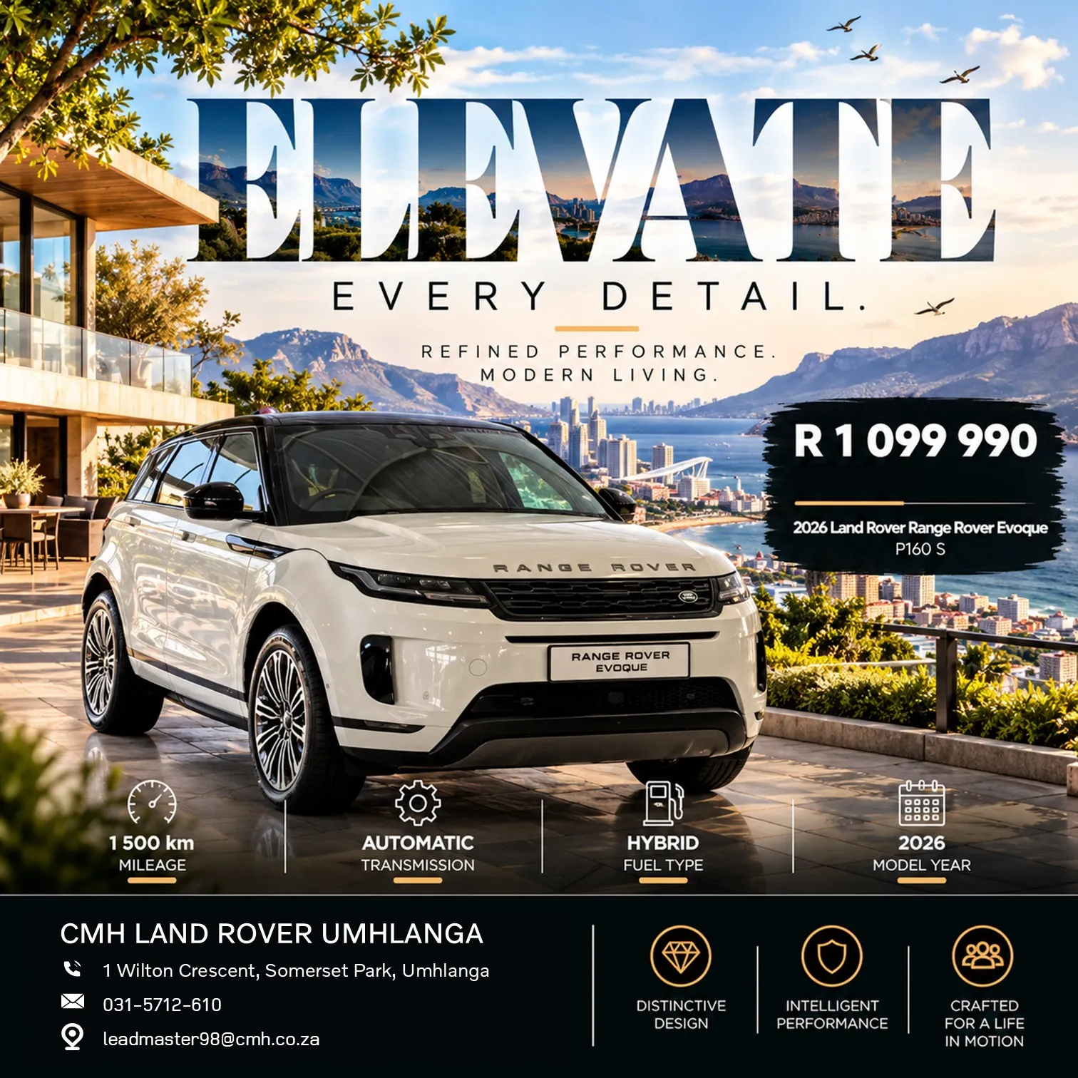 2026 Land Rover Range Rover Evoque P160 S