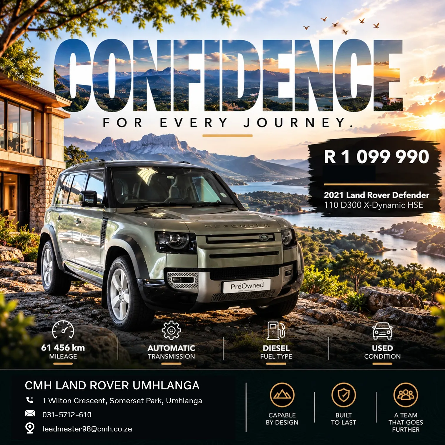 2021 Land Rover Defender 110 D300 X-Dynamic HSE