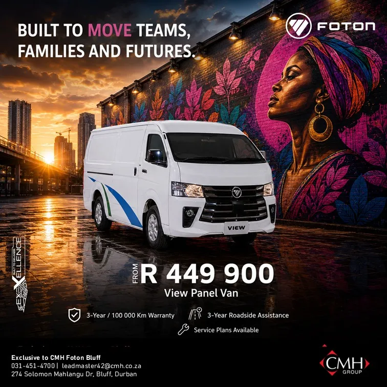 Panel van promotional advertisement