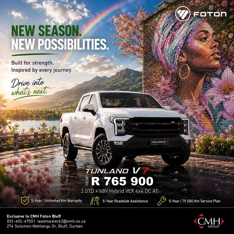 CMH Foton Bluff header