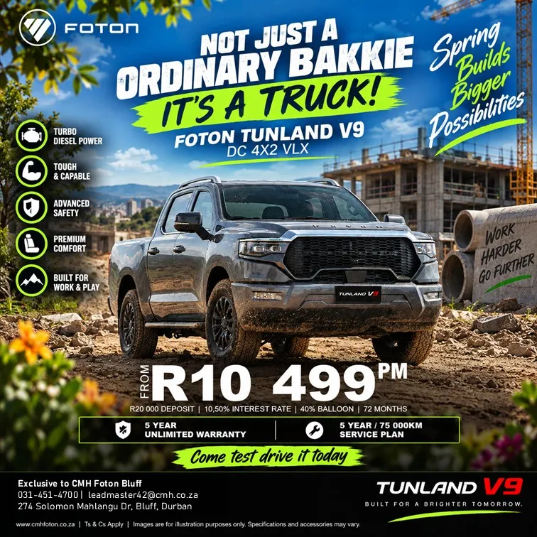 Foton Tunland V9 DC 4x2 VLX