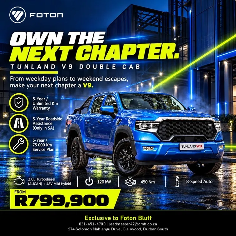 Foton Tunland V9 Double Cab