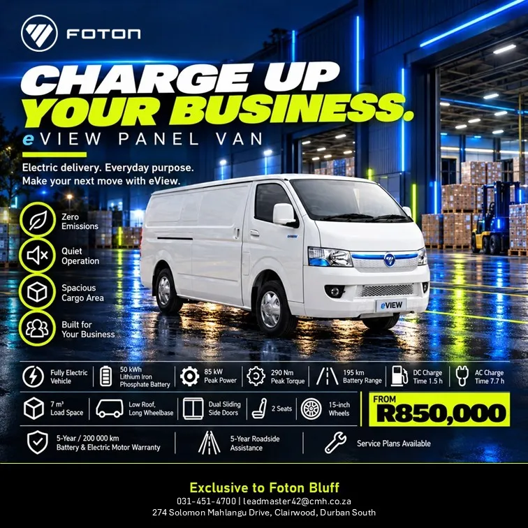 Foton eView Panel Van