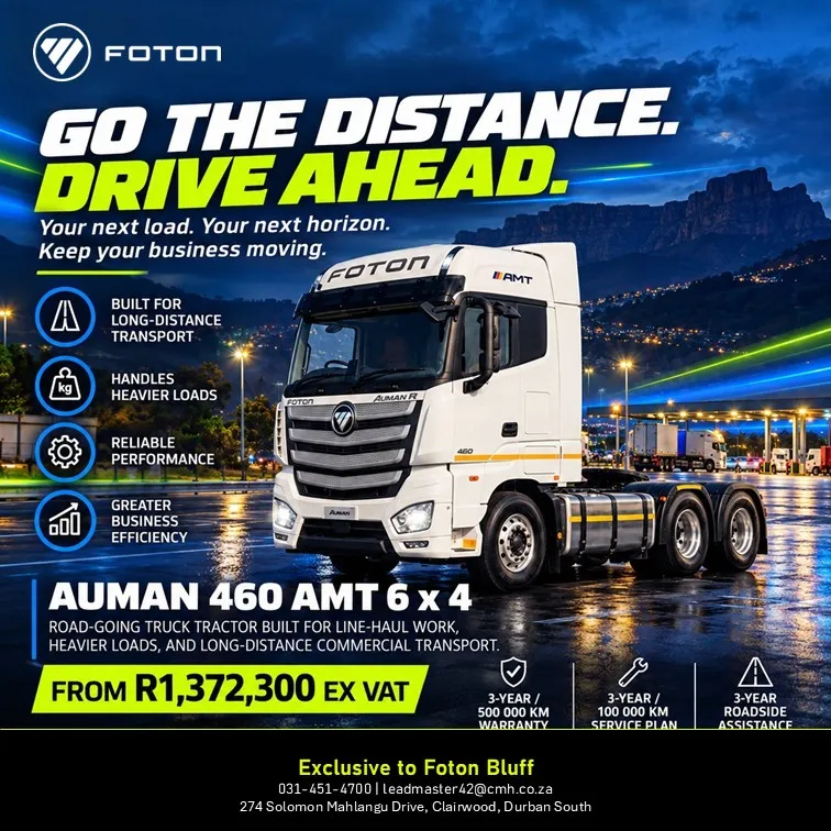 Foton Auman 460 AMT 6x4