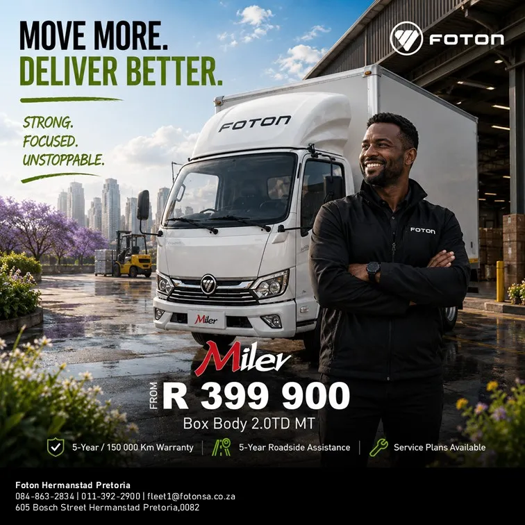 Foton Miler Box Body 2.0TD MT