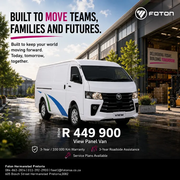 Foton View Panel Van