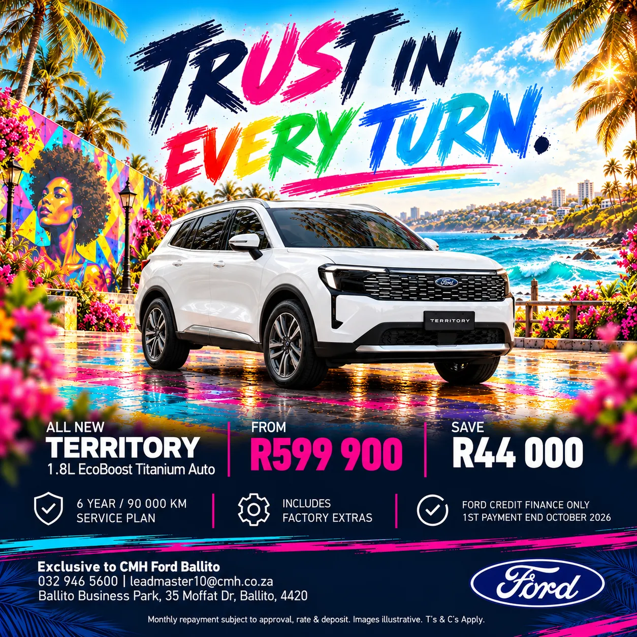 Ford Territory 1.8L EcoBoost Titanium Auto